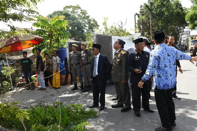 Target Raih Adipura, Pemkab Kampar Percantik Kota Bangkinang